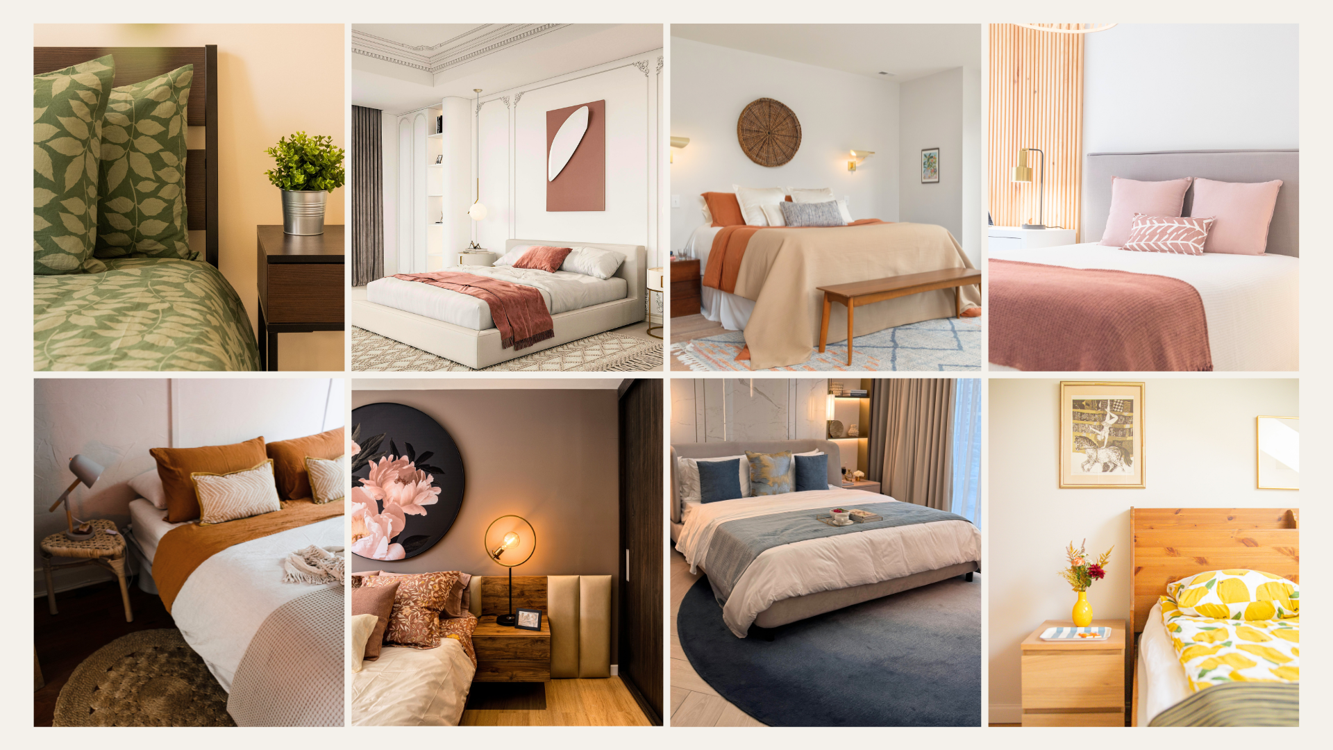 color scheme inspos bedroom