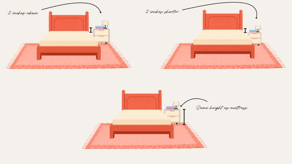 nightstand dimensions