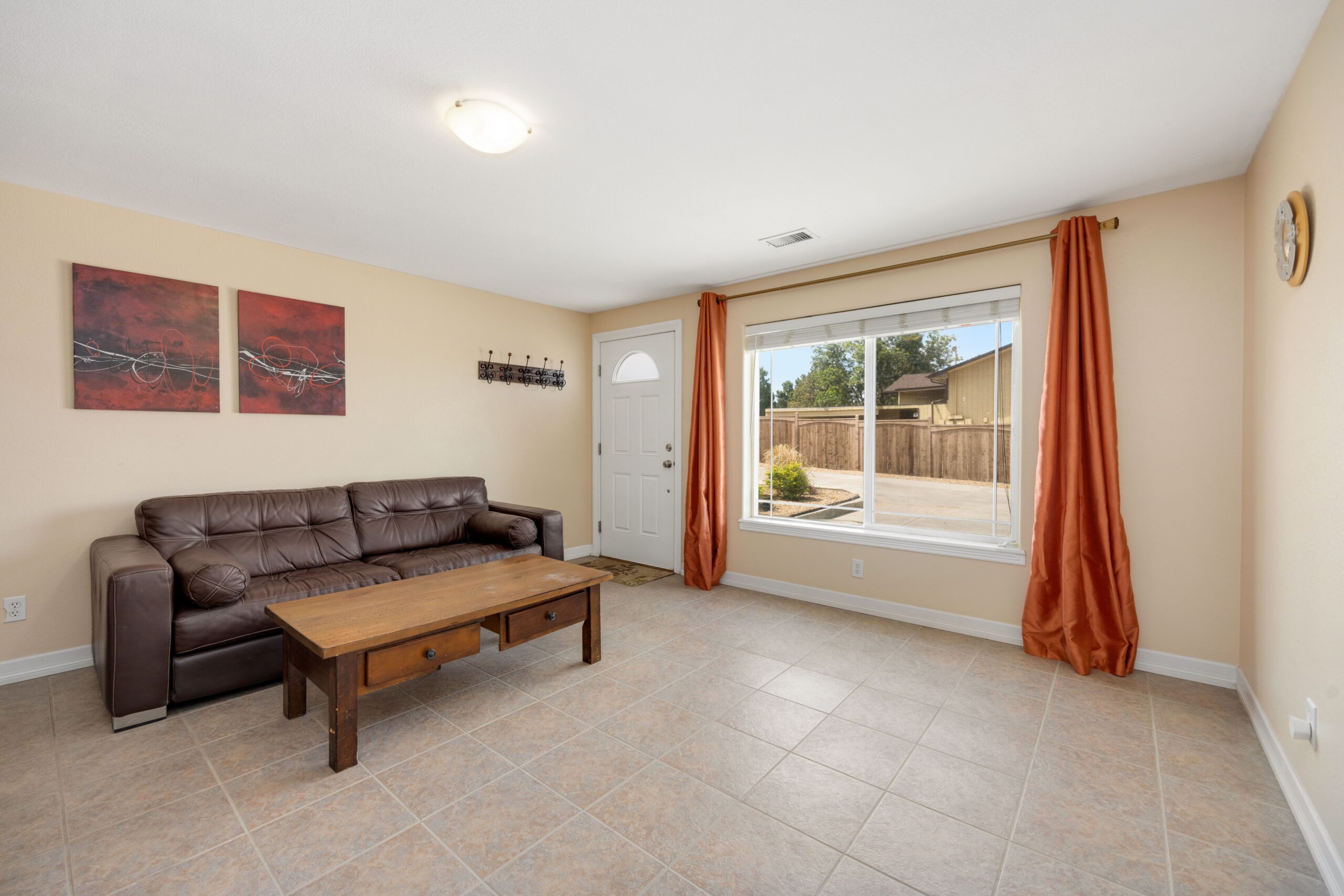 empty living room
