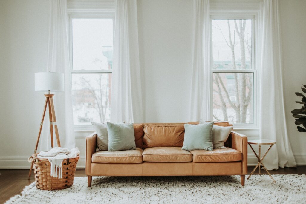 standard couch