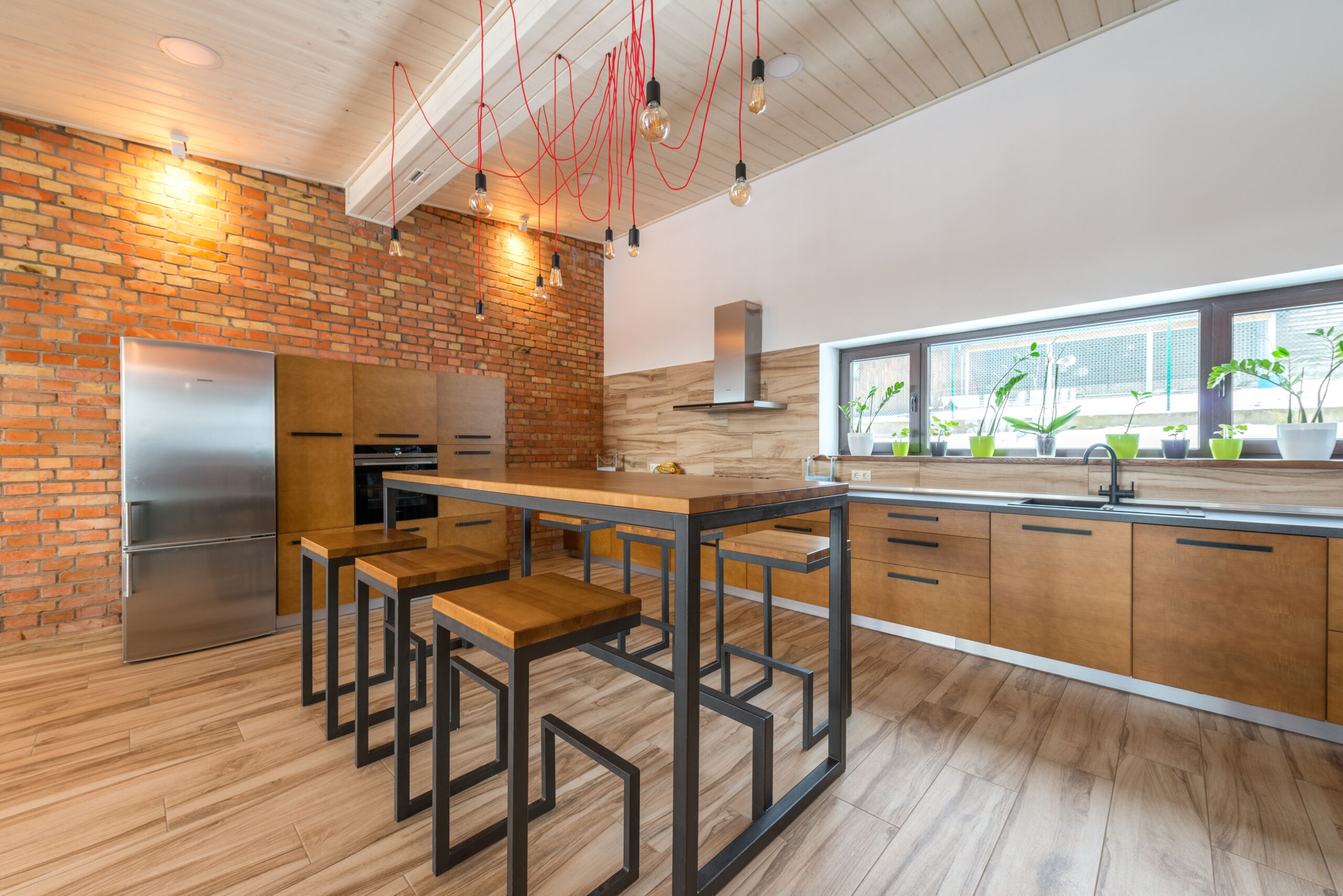 metal dining table